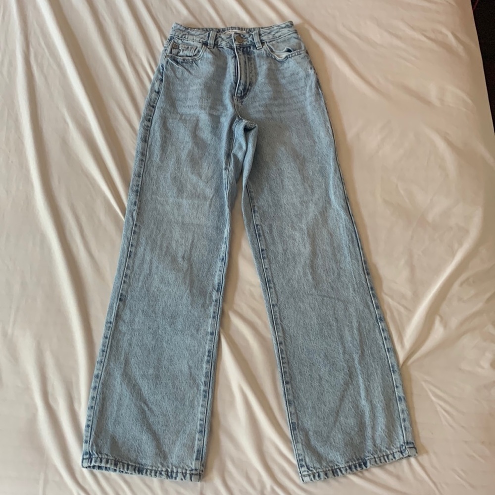 Garage Denim Wide-Leg Jeans